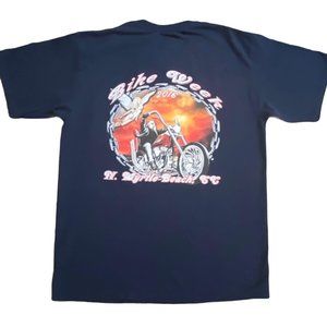 Gildan 2016 Myrtle Beach SC Bike Week T-Shirt L